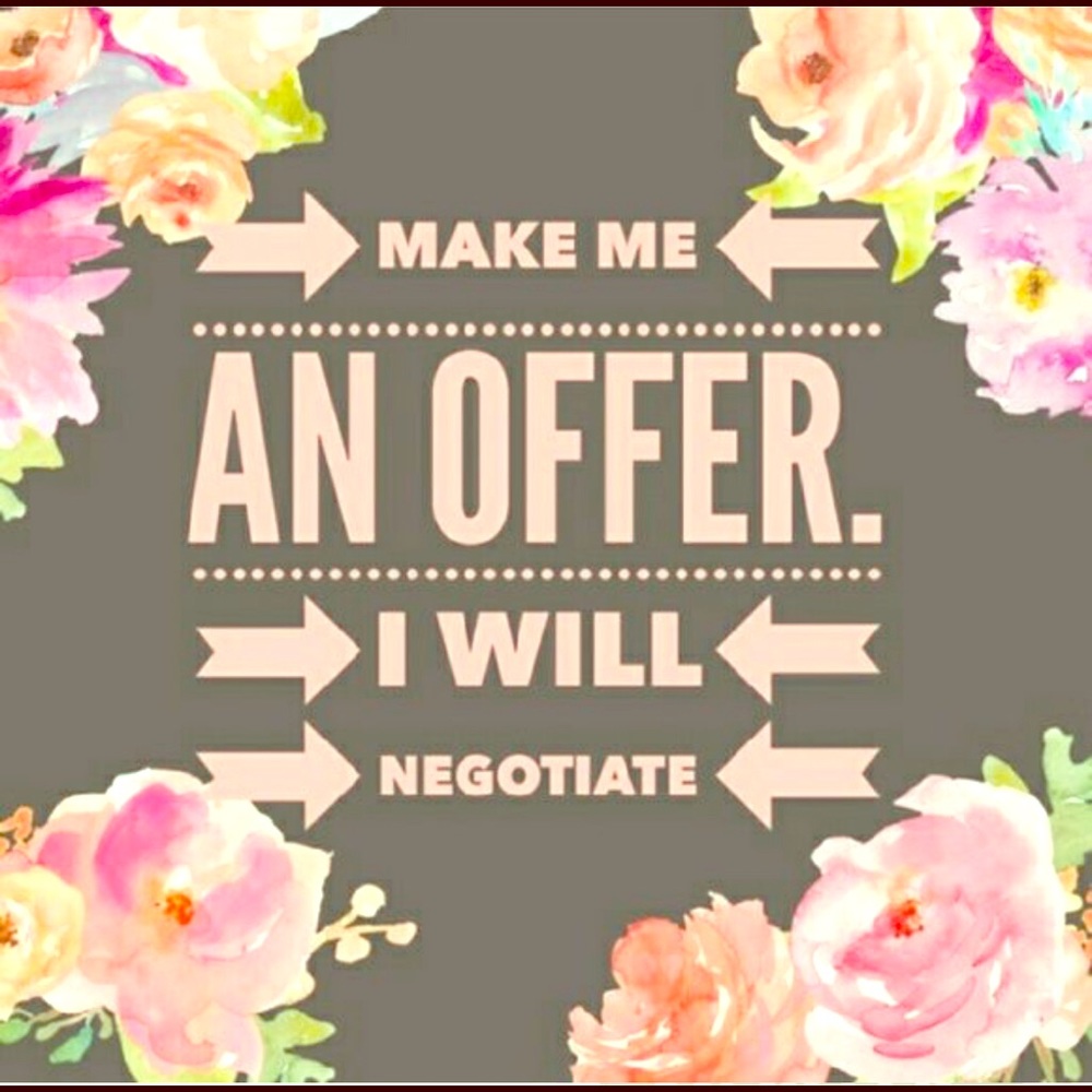 All prices negotiable